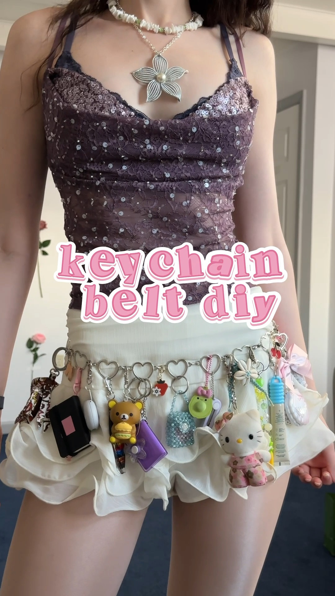 diy @Zara Larsson inspired keychain belt 🌺 

I always liked getting keychains that were also useful - some of my favorites: 
🌺 @cocokind lip balm
🌺 @LoopEarplugs 
🌺 @Moleskine mini journal
🌺 @Flower Knows Makeup highlighter balm
🌺 @Vera Bradley mini bag

#concertoutfit #keychain #bagcharms 

#LTKgrwm #LTKFestival #LTKootd