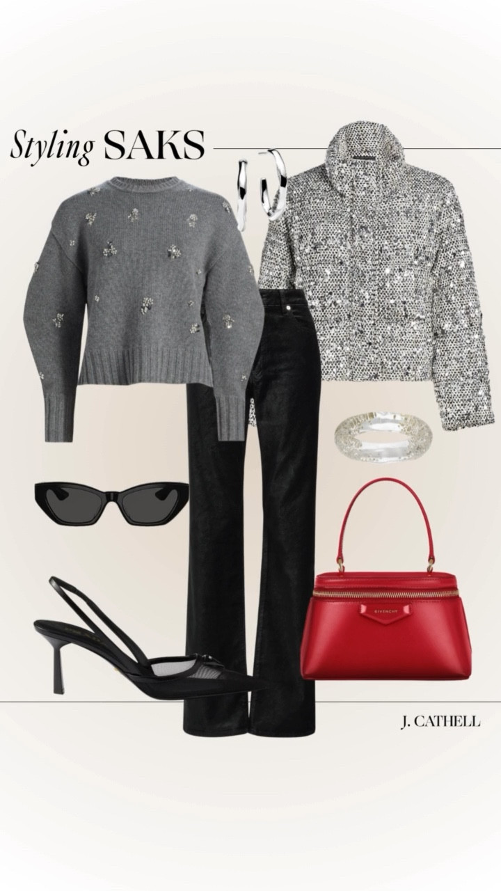 Saks Winter Elegance is live! ❄️✨ I pulled together a full collection of chic, wearable winter outfits—think luxe textures, elevated layers, rich neutrals, and pops of seasonal color that instantly upgrade your cold-weather style. From shearling and faux-fur accents to polished cardigans, timeless denim, and the coziest knits, these curated looks are perfect for everyday outings and holiday gatherings.

Shop every look on jcathell.com and in my LTK, including coats, boots, sweaters, accessories, and more from Saks’ best winter arrivals. Whether you're dressing for school drop-off, a work event, or festive nights out—you’ll find a polished outfit idea waiting for you.

Save this post for winter outfit inspiration and shop the full edit on my site! @saks #saks #sakspartner

#Saks #SaksStyle #WinterStyle #WinterOutfits #HolidayStyle #ChicLayers #ColdWeatherFashion #WomenOver30Style #ElevatedBasics #WinterWardrobe #OutfitInspiration #JCStyle #JCathell #LTKFinds #LTKStyle #ShopWithMe

#LTKShoeCrush #LTKStyleTip #LTKOver40