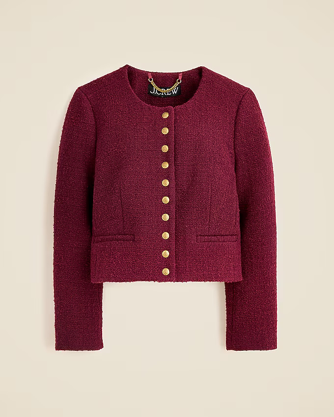 Bridgette lady jacket in tweed | J. Crew US