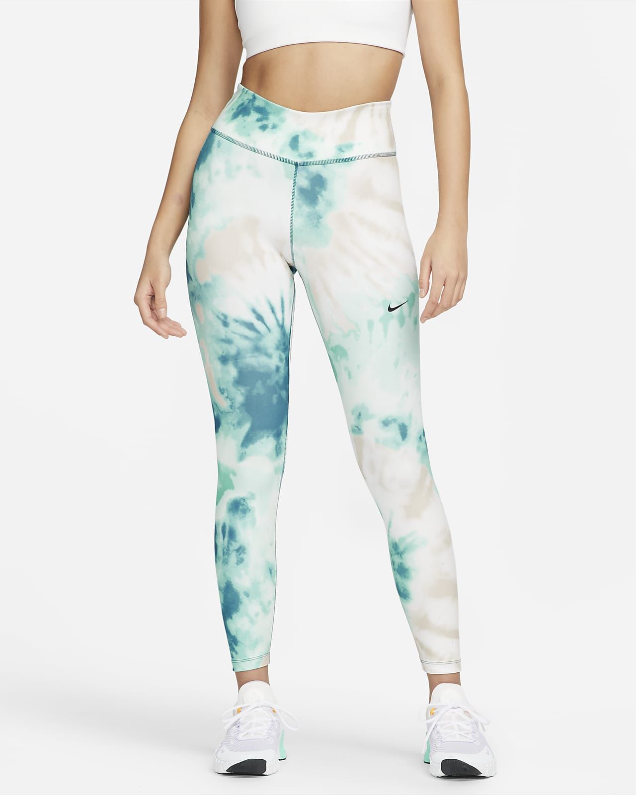 Nike Dri-FIT One Women's Mid-Rise 7/8 Tie-Dye Leggings. Nike.com | Nike (US)