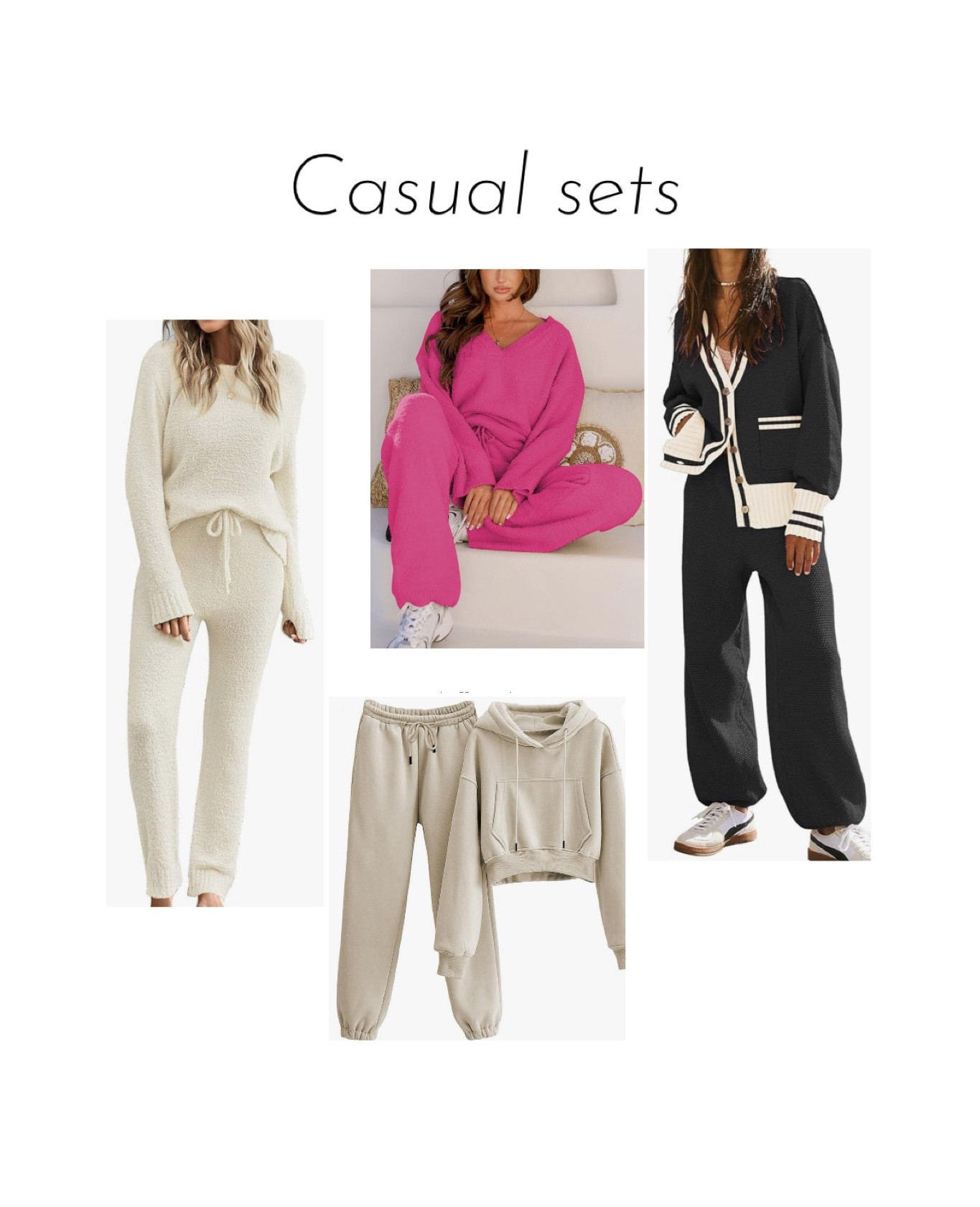 Casual outfit, winter, loungewear, joggers, gift ideas 

#LTKGiftGuide #LTKfindsunder100