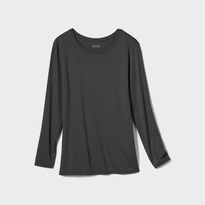 HEATTECH Crew Neck Long-Sleeve T-Shirt | UNIQLO (US)