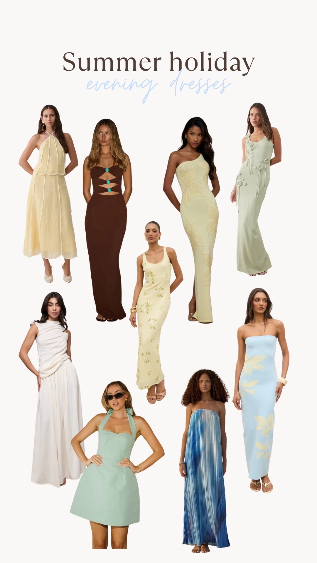 Summer holiday dresses👗☀️

#LTKsummer