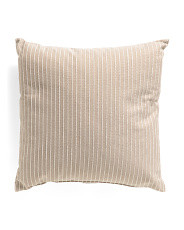 Made In Usa 22x22 Striped Pillow | TJ Maxx