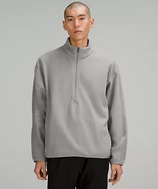 Oversized-Fit Fleece Half Zip | Men's Hoodies & Sweatshirts | lululemon | lululemon (CA)
