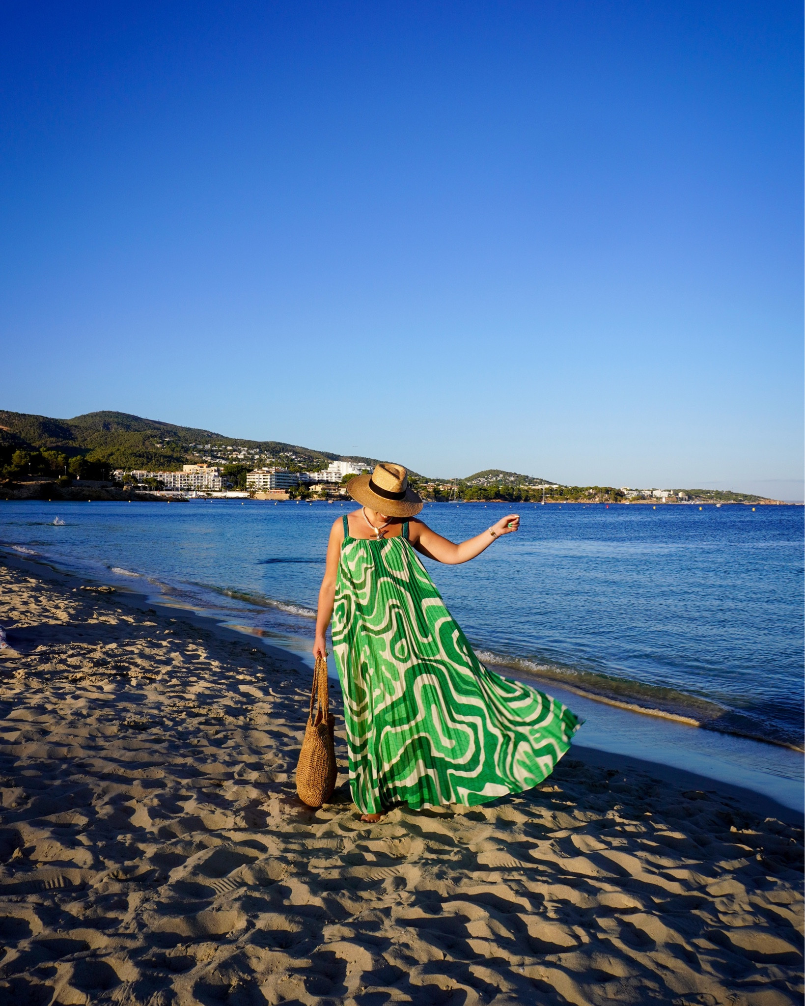 Farm Rio x Anthropologie pleated green maxi dress cover up 

#LTKSwim #LTKMidsize #LTKTravel
