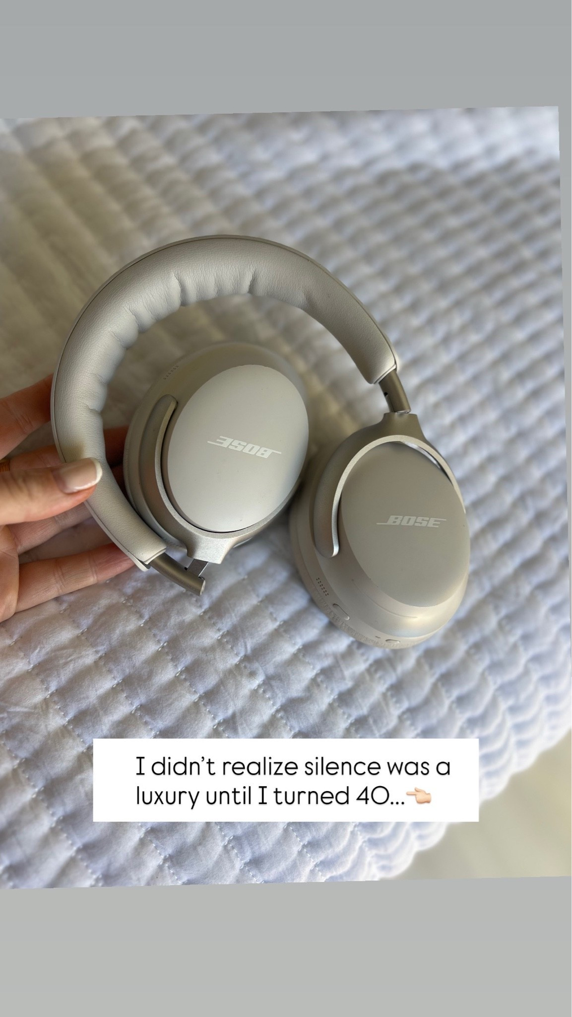 I didn’t realize silence was a luxury until I turned 40.