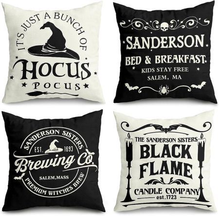 Hocus Pocus Pillow Covers. A Halloween must have. (Different sizes available.)

#LTKSeasonal #LTKhome #LTKFind