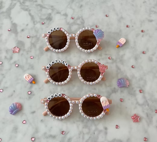 Pinky Pink Personalized Sunglasses | Strand.Up