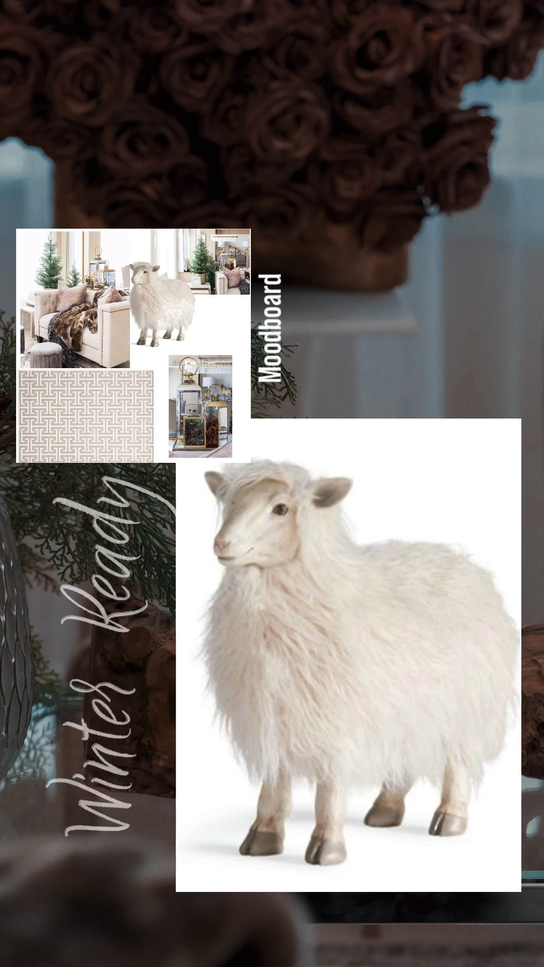 Added this sheep to this winter’s decor!  It is even more gorgeous in person. 

#LTKsalealert #LTKhome