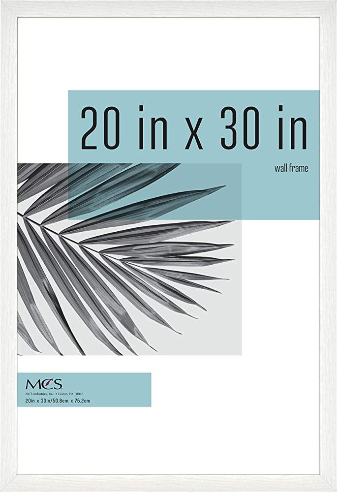 MCS Studio Gallery Frame, White Woodgrain, 20 x 30 in, Single | Amazon (US)