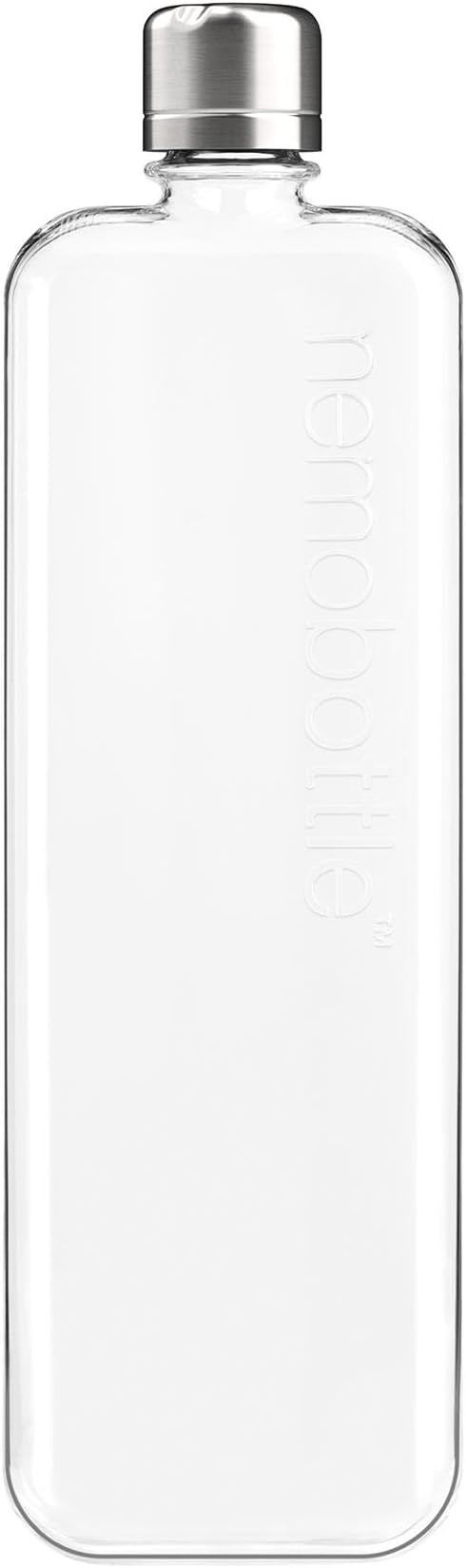 memobottle Slim The flat water bottle designed to fit in your bag | BPA Free | 15 oz (443 ml) | Amazon (US)