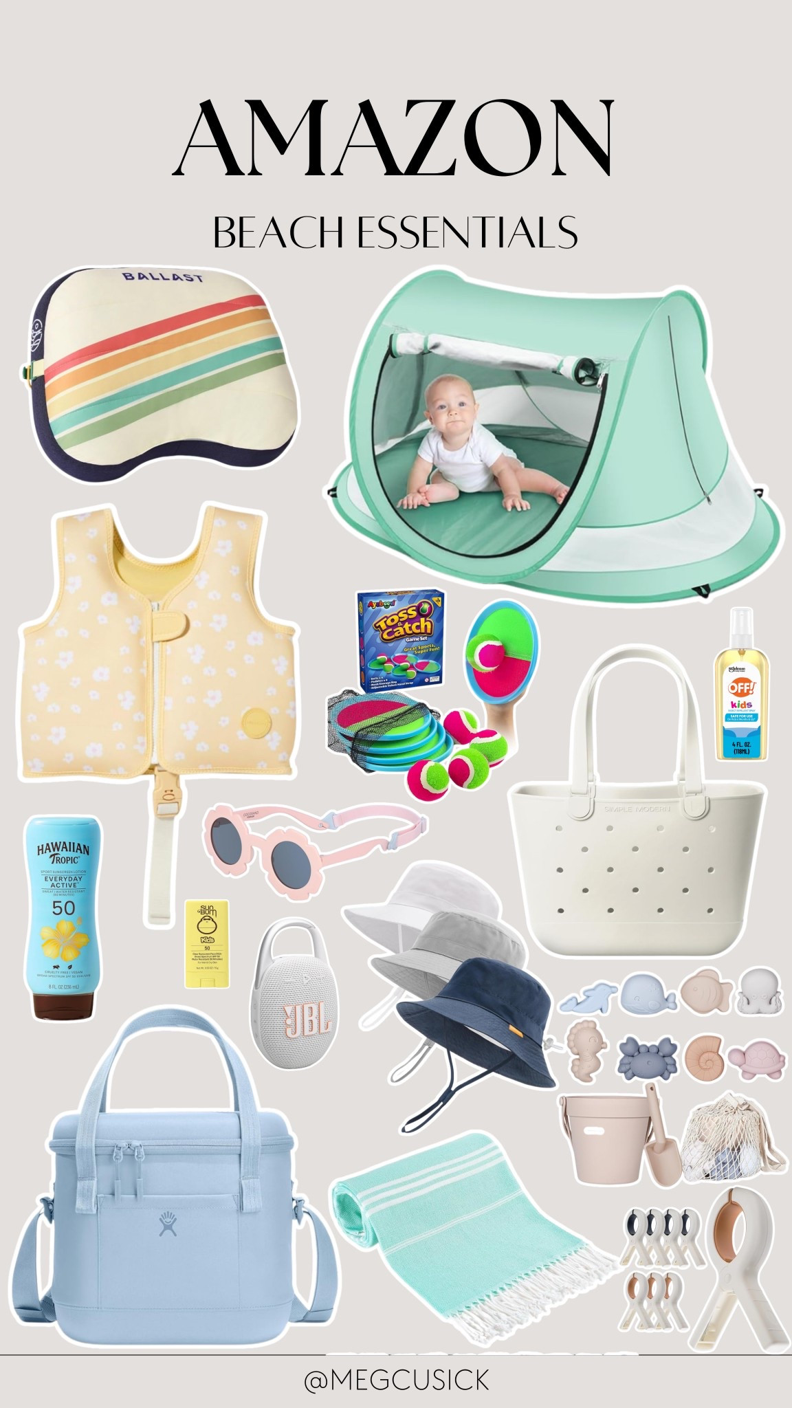 Amazon beach essentials! 

amazon finds, beach essentials, beach vacation, amazon must haves, beach toys, sunscreen

#LTKSeasonal #LTKSwim #LTKFindsUnder100
