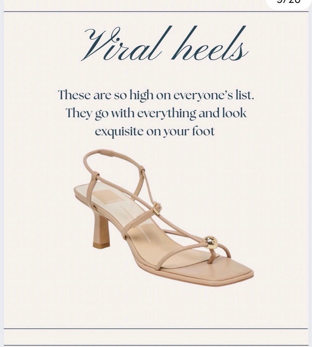 Viral neutral heel! The gorgeous straps in this neutral color
Elongate your legs and are comfortable to wear from day into evening! s

#LTKOver40 #LTKSeasonal #LTKdayinmylife