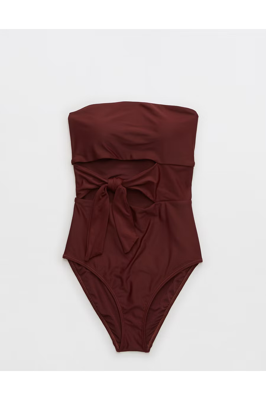 Aerie Wrap Strapless One Piece Swimsuit | American Eagle Outfitters (US & CA)