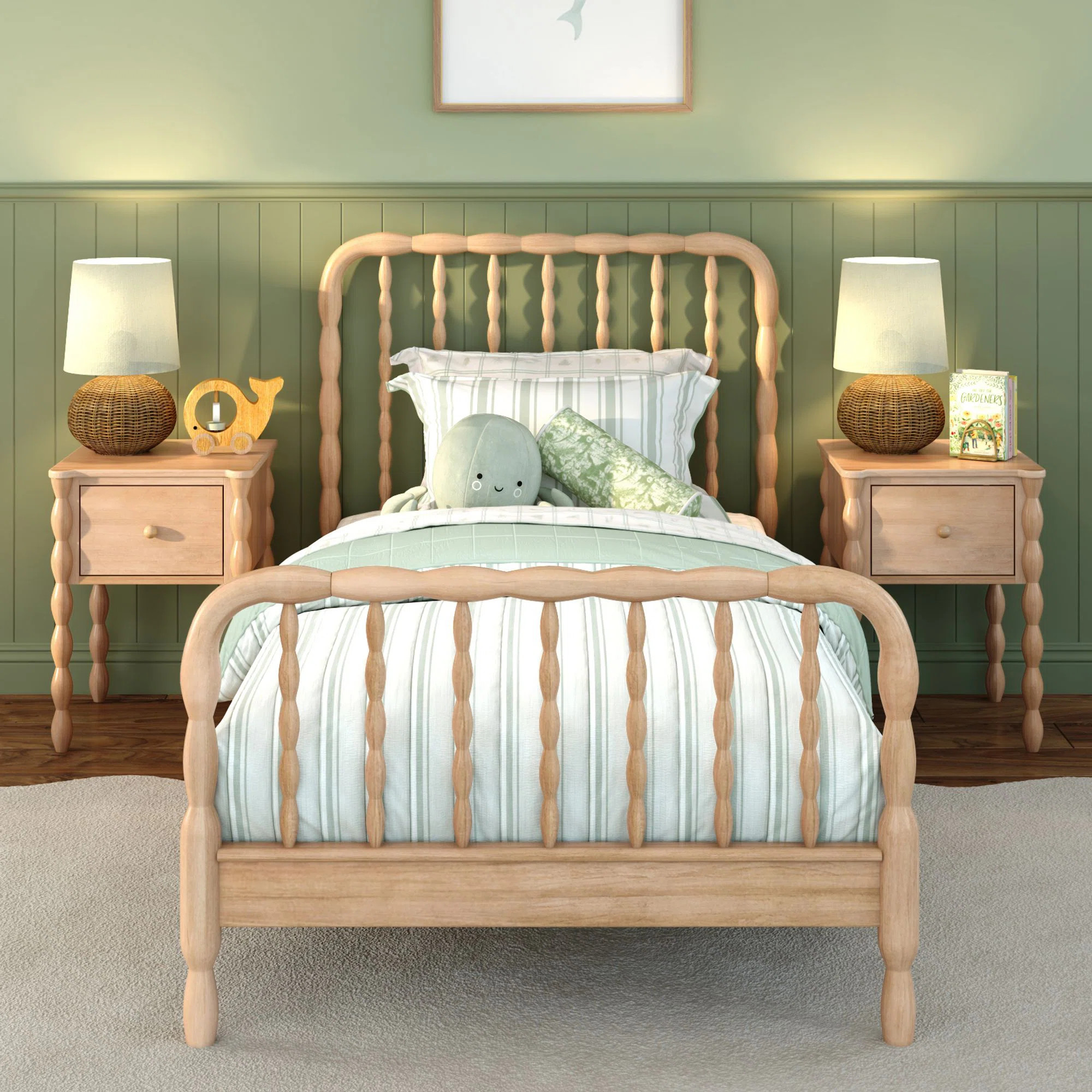 Jenny Lind Spindle Twin Solid Wood Bed | Wayfair North America