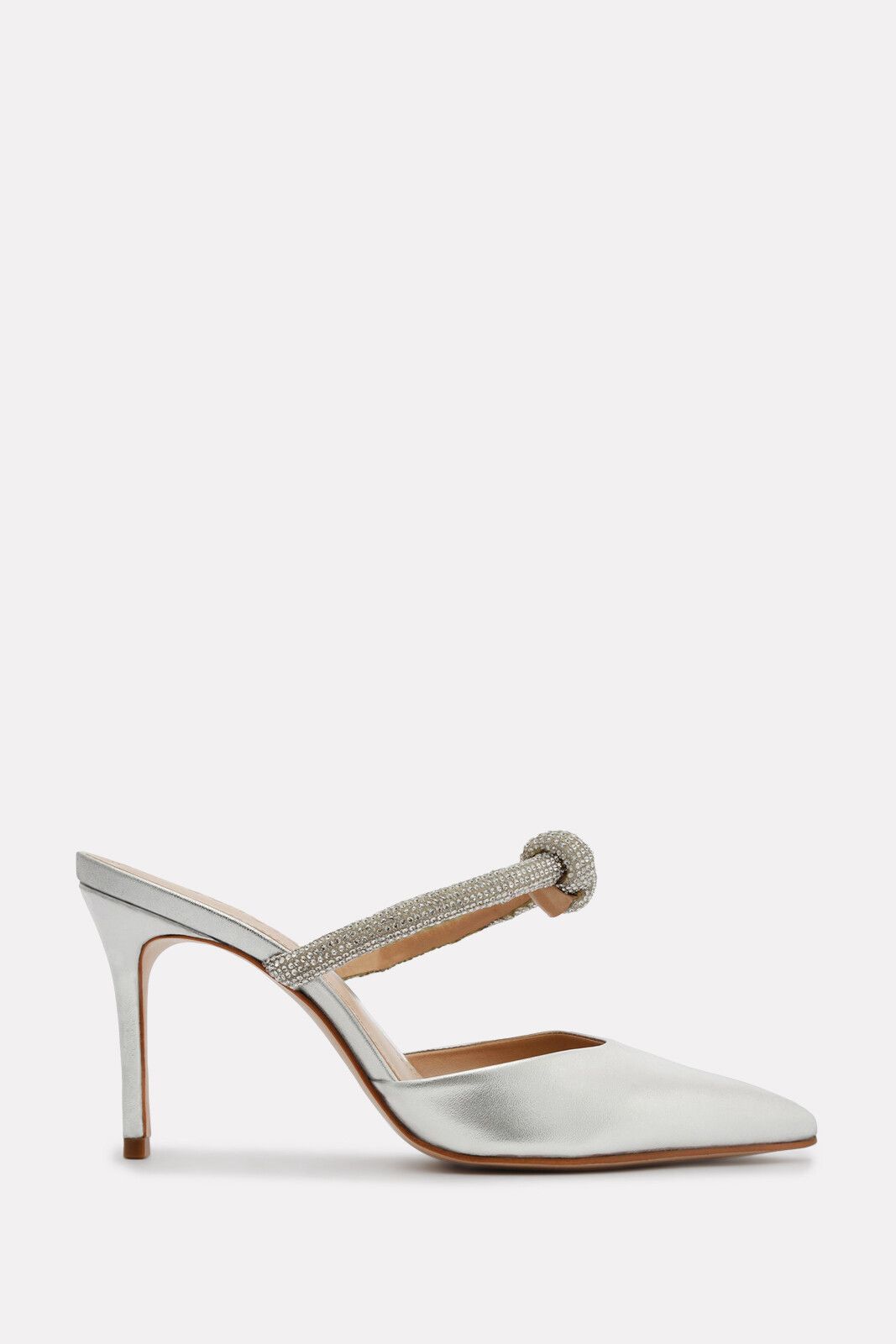 SCHUTZ Pearl Metallic Leather Pump | EVEREVE | Evereve