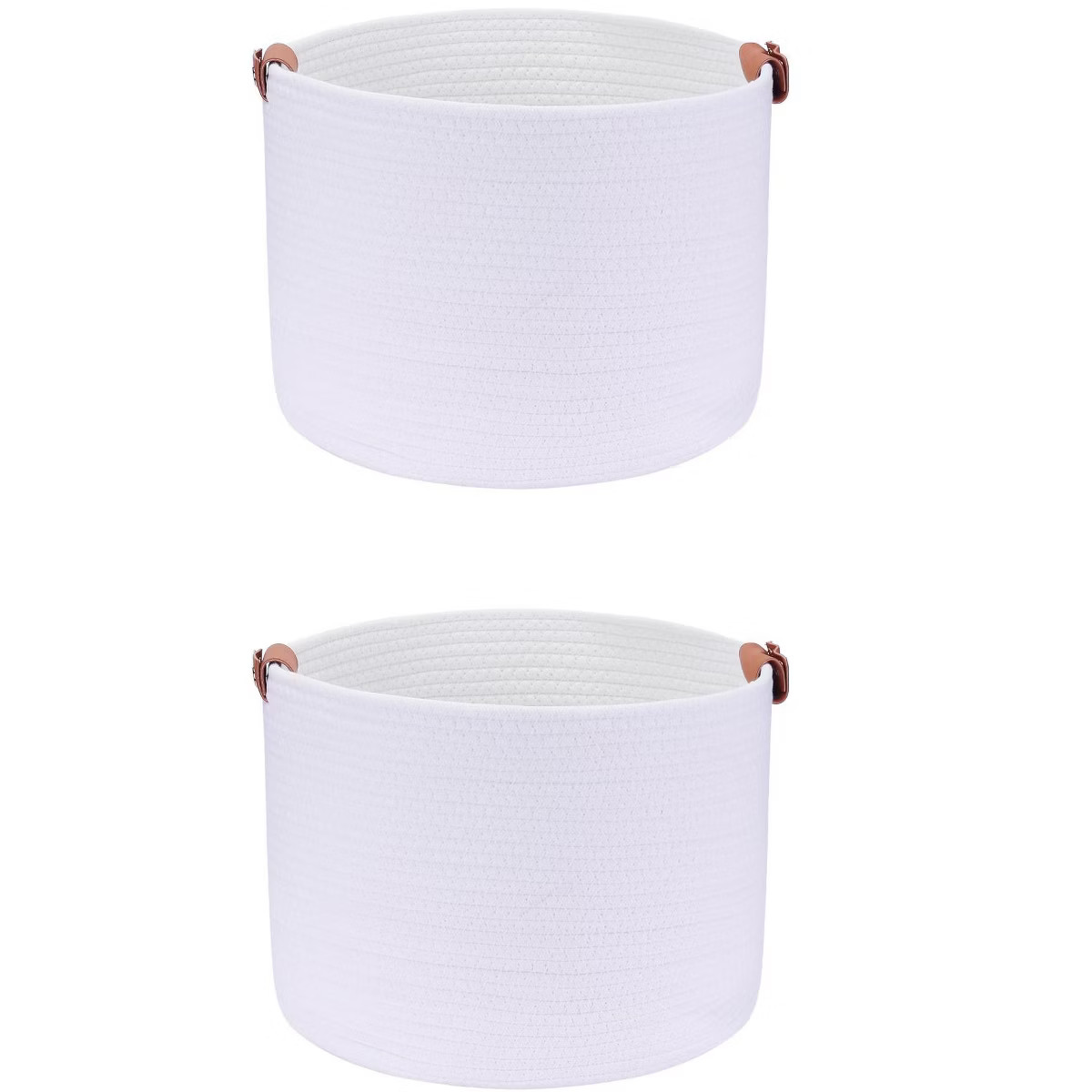 REGALWOVEN Home Decor Woven Shelf Closet Storage Bin for Blankets Clothes 2 Pcs | Target