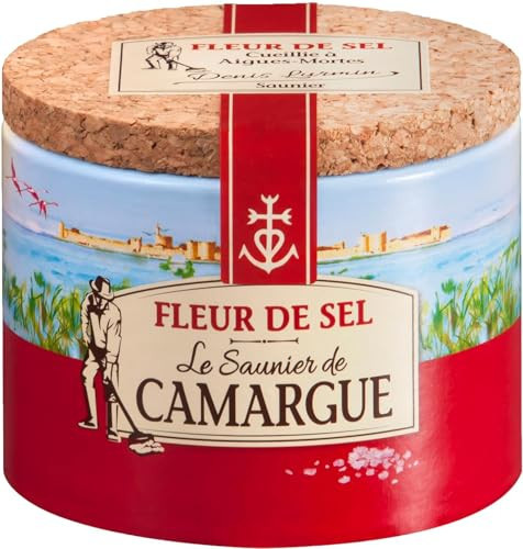 Le Saunier De Camargue | French Fleur Del Sel | Finishing Sea Salt, 4.4 oz | Amazon (US)