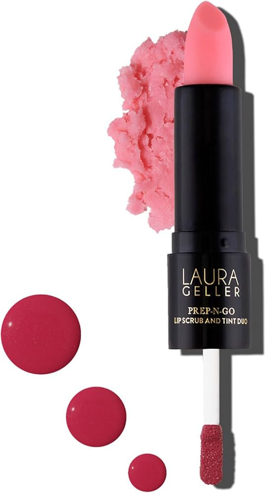 LAURA GELLER NEW YORK Prep-n-Go Lip Scrub and Gloss Tint Duo, Top Tier | Amazon (US)