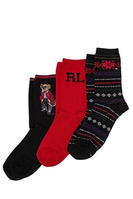 Polo bear socks 


#LTKstyletip #LTKfindsunder50 #LTKSeasonal