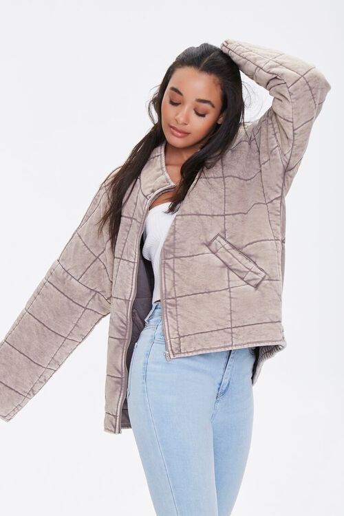 Quilted Zip-Up Jacket | Forever 21 (US)