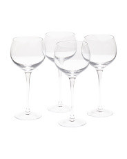 Set Of 4 Solitaire Goblet Glasses | TJ Maxx