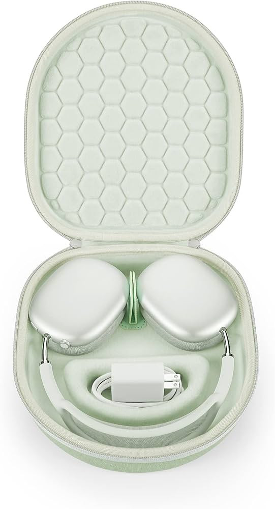 Smart Case for Apple AirPods Max Supports Sleep Mode, Hard Organizer Portable Carry Travel Cover ... | Amazon (US)