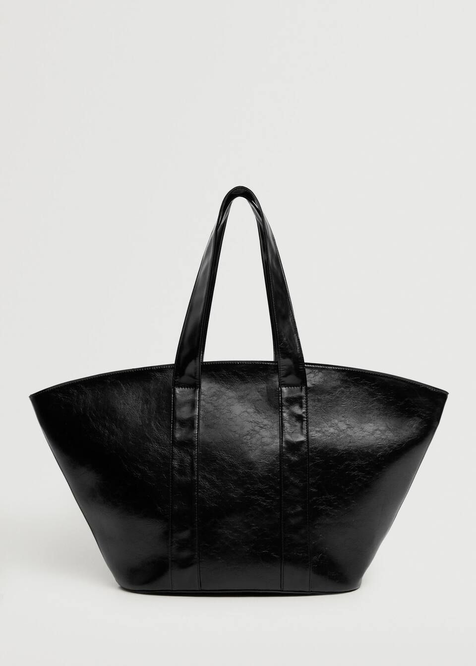 Maxi shopper bag | MANGO (US)