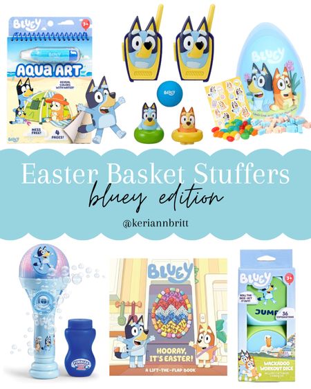 Toddler and Kids Easter Basket Stuffers - Bluey Toys and Activities for boys and girls 

#LTKbaby #LTKkids #LTKSeasonal