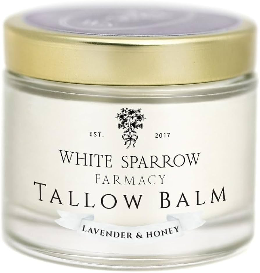 Organic Grass Fed Tallow Balm - (Lavender & Honey) Organic Tal... | Amazon (US)