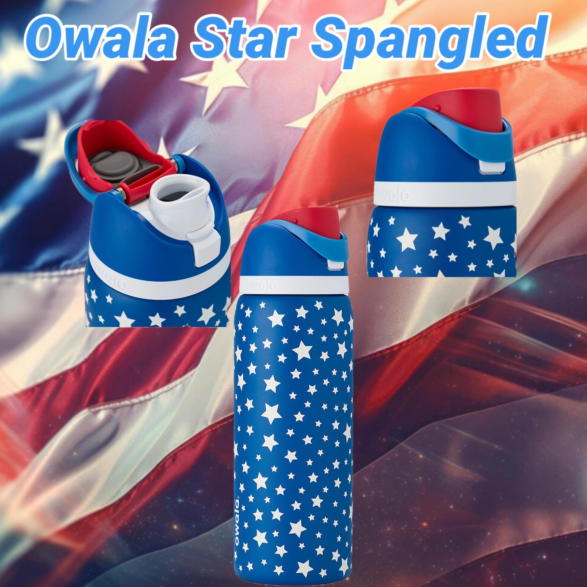 Owala Star Spangled just dropped. This is the perfect patriotic cup! #owala

#LTKfitnessgoals #LTKActive #LTKHome