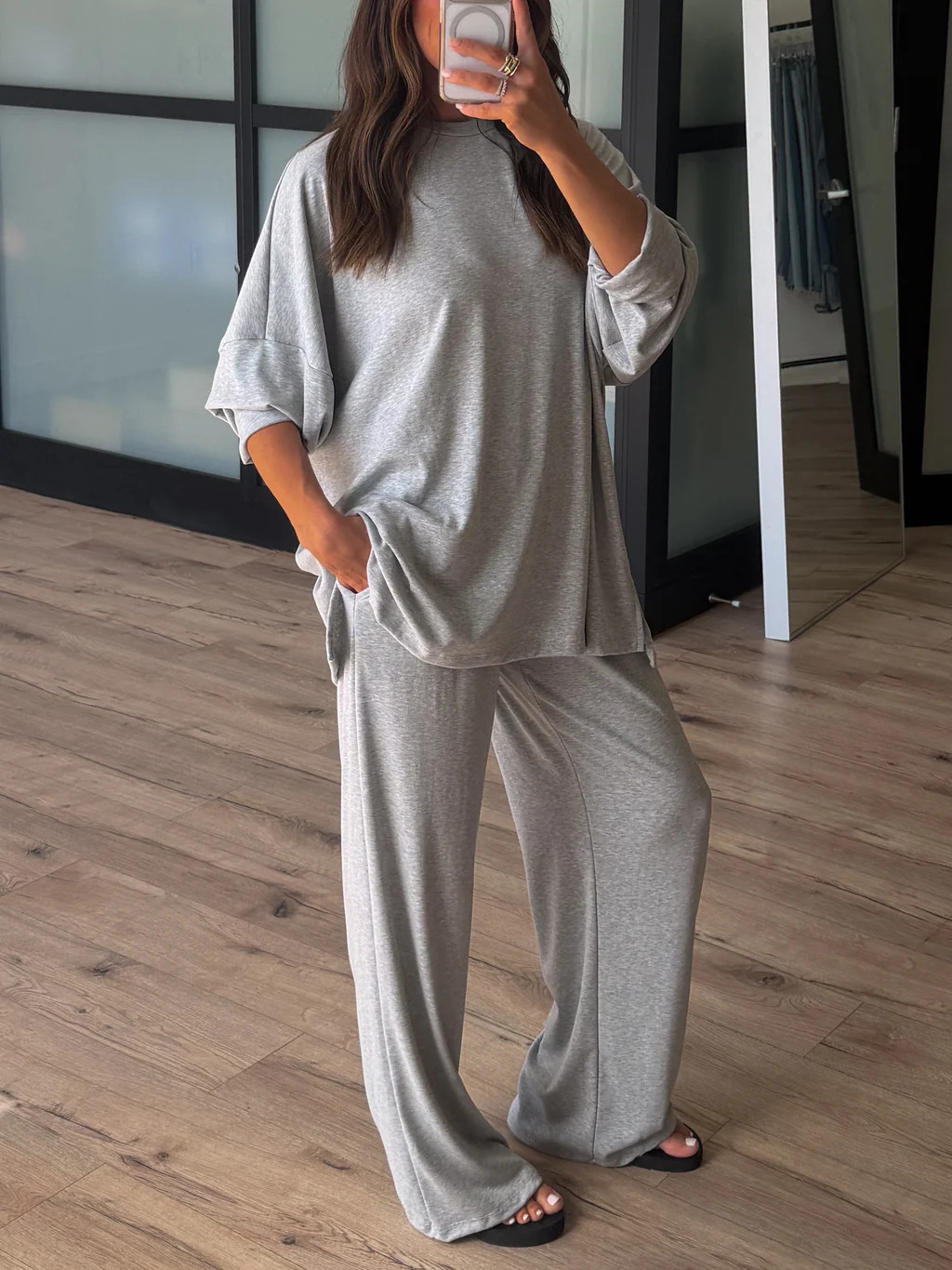 The Cloud Set | Heather Grey | +Plus Available | Shop Talulah