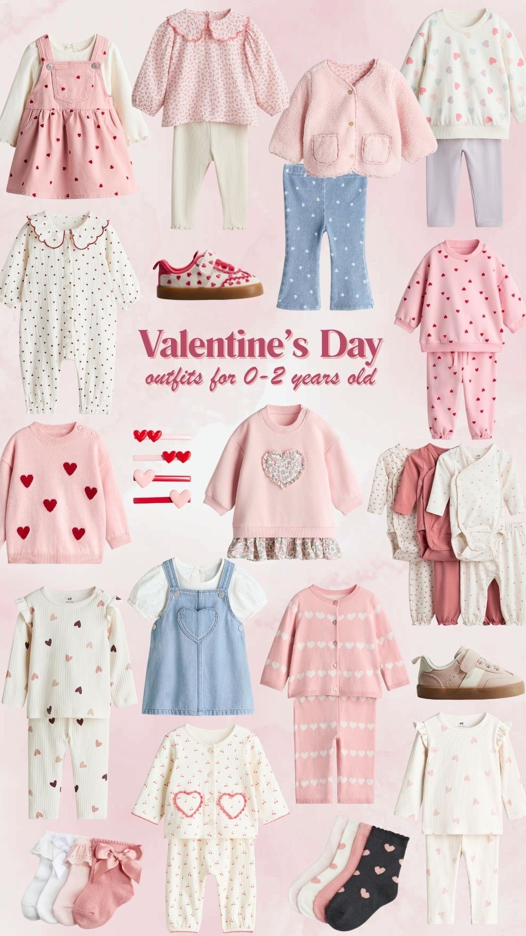 Valentine’s Day outfits for baby and toddler. Toddler fashion. Heart sweaters and dresses. 

#LTKBump #LTKKids #LTKBaby