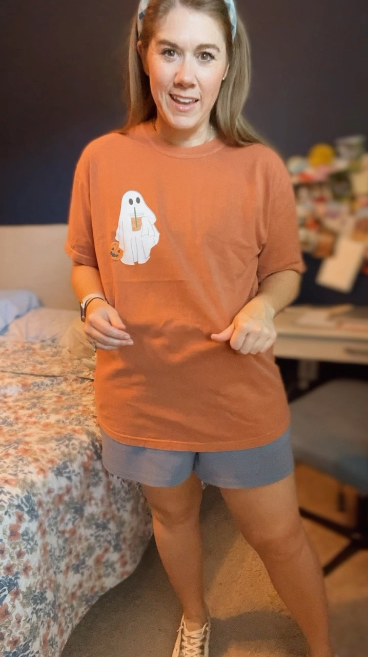 The cutest, softest ghost iced coffee tee for spooky season 🧡👻 tee color is yam

Halloween, fall outfit, Etsy, comfort colors

#LTKSeasonal #LTKFindsUnder50 #LTKMidsize