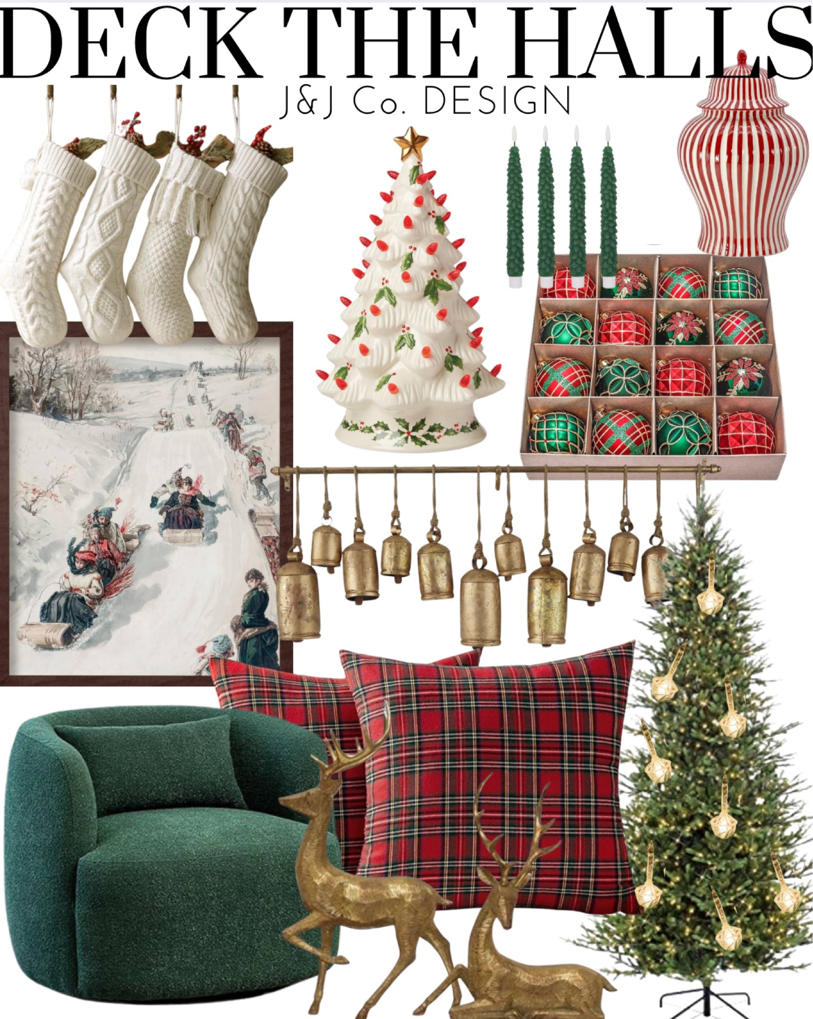 DECK THE HALLS this Holiday season with J&J CO picks. Holiday decor, Christmas Inspo, Old Fashion Christmas, Home decor, Amazon finds, Christmas decor. 

#LTKSeasonal #LTKHome #LTKHoliday