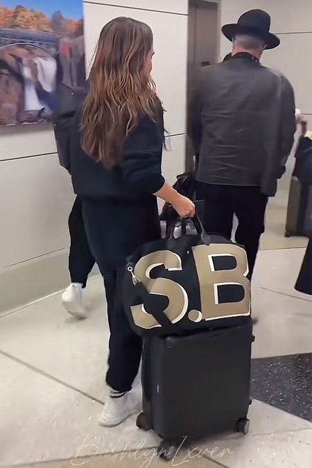 Sophia bushes initial travel bag #SophiaBush #CelebrityStyle 

#LTKStyleTip #LTKTravel