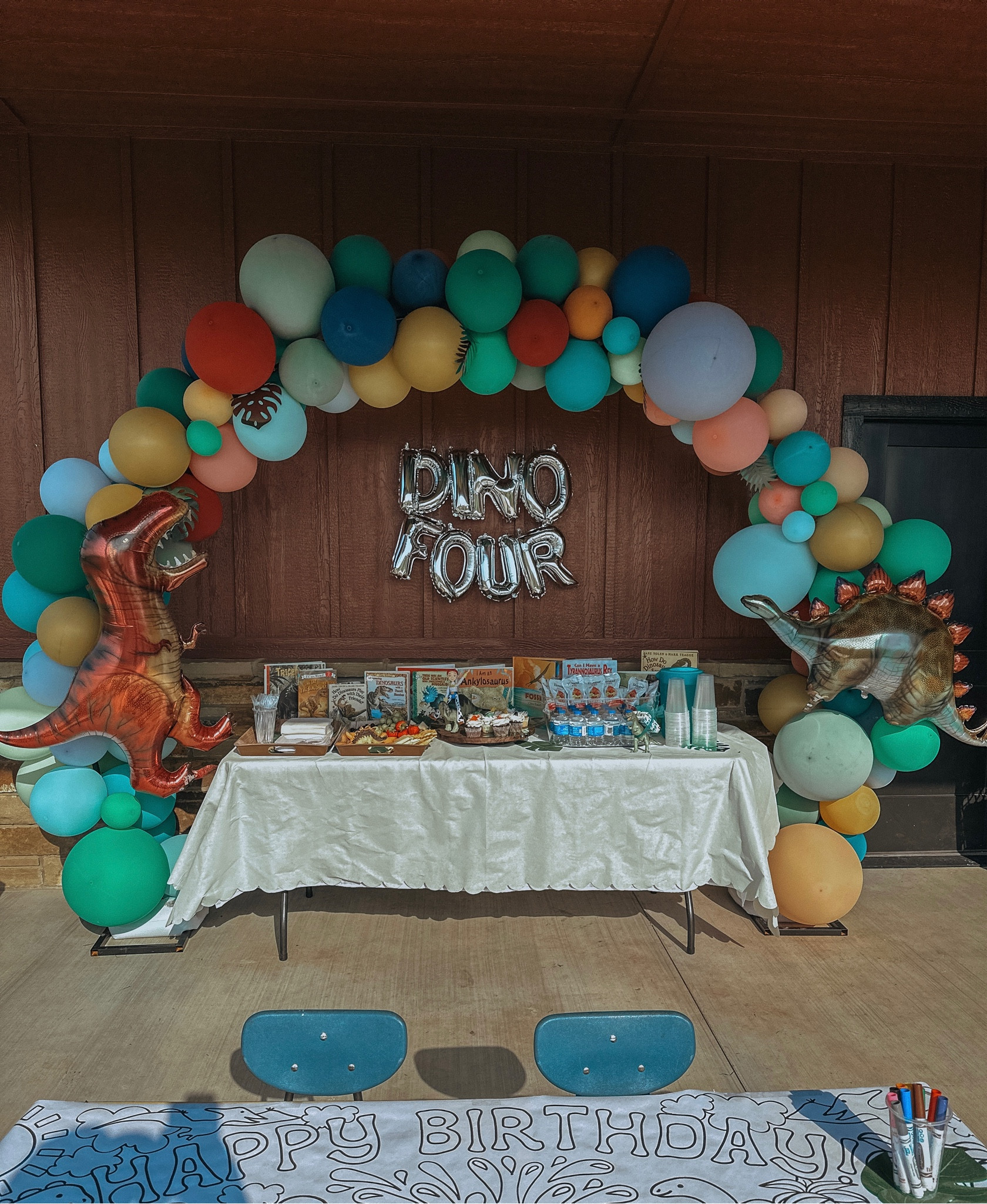 Dinosaur birthday party #happybirthday #birthday #toddlerbirthday 

#LTKkids #LTKfamily