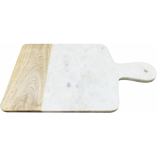 Cutting Chopping Board Rectangular Large Wood and Marble for Kitchen | Walmart (US)
