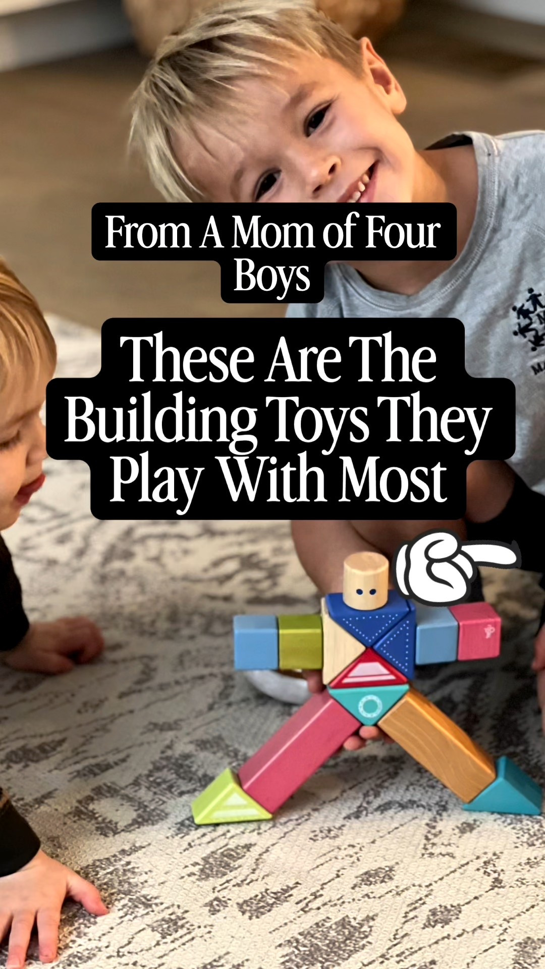 As a mama for Boys, these are the building toys. My kids have loved most over the past 11 years.  Everything from magnetic tiles, balancing games, clickable, twistable blocks and more.  

#BestToys #GiftsForBoys #GiftsForKids #GiftGuide #GiftIdeas #GiftguideForKids

#LTKGiftGuide #LTKHoliday #LTKKids