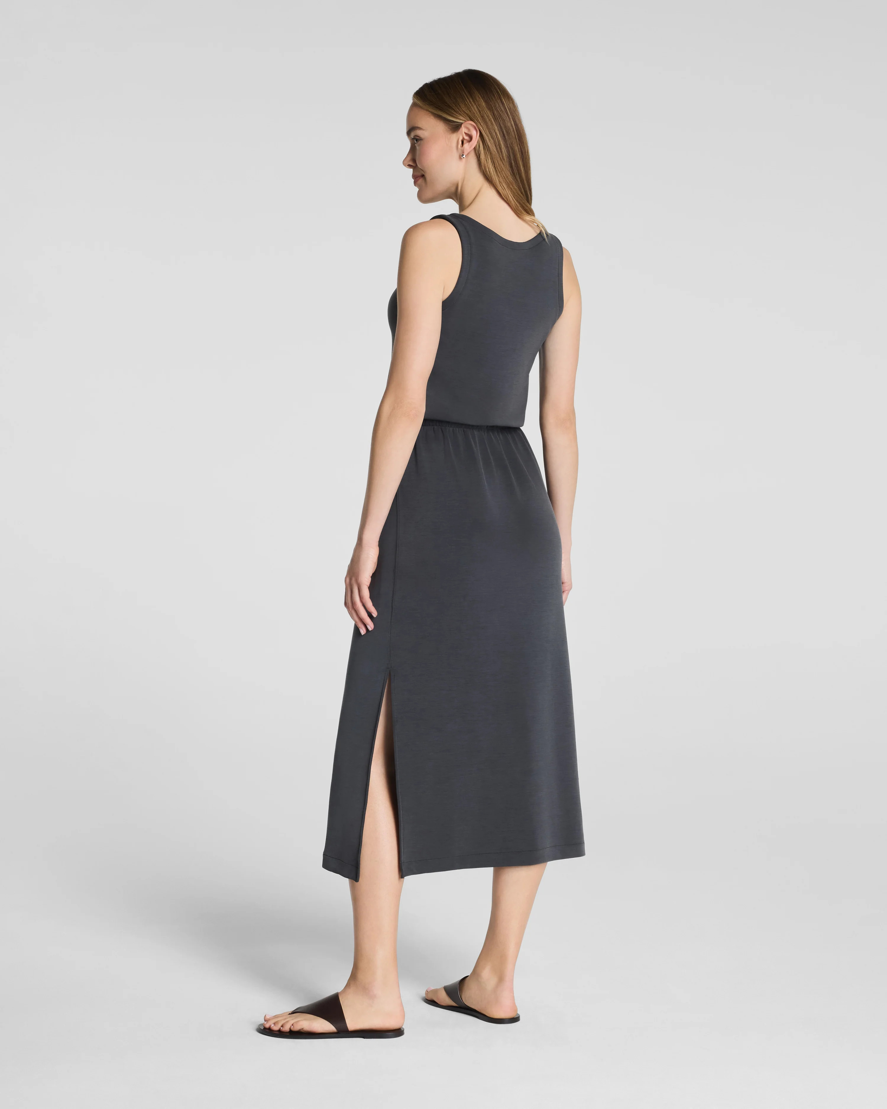 SPANX AirEssentials® Sandwashed Drawstring Maxi Tank Dress | Spanx
