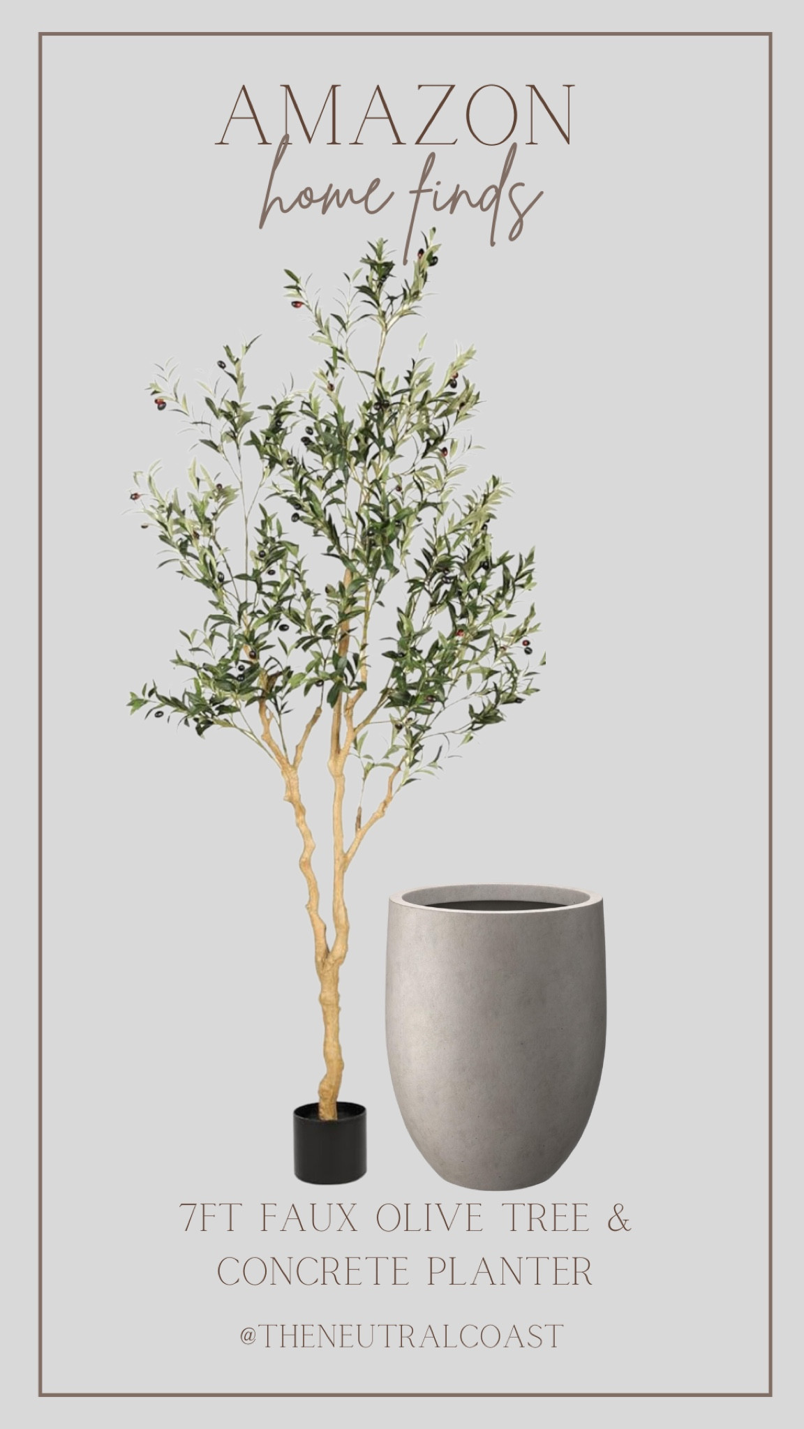 Instantly elevate your space with this highly rated faux olive tree and concrete planter.  

Amazon finds. Faux plants. Faux olive tree. Concrete planter.  Neutral space. Amazon deals 

#LTKSeasonal #LTKHome #LTKStyleTip