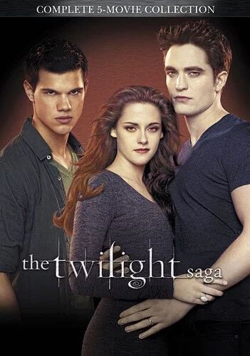 The Twilight Saga: Complete 5-Movie Collection (DVD) - Walmart.com | Walmart (US)