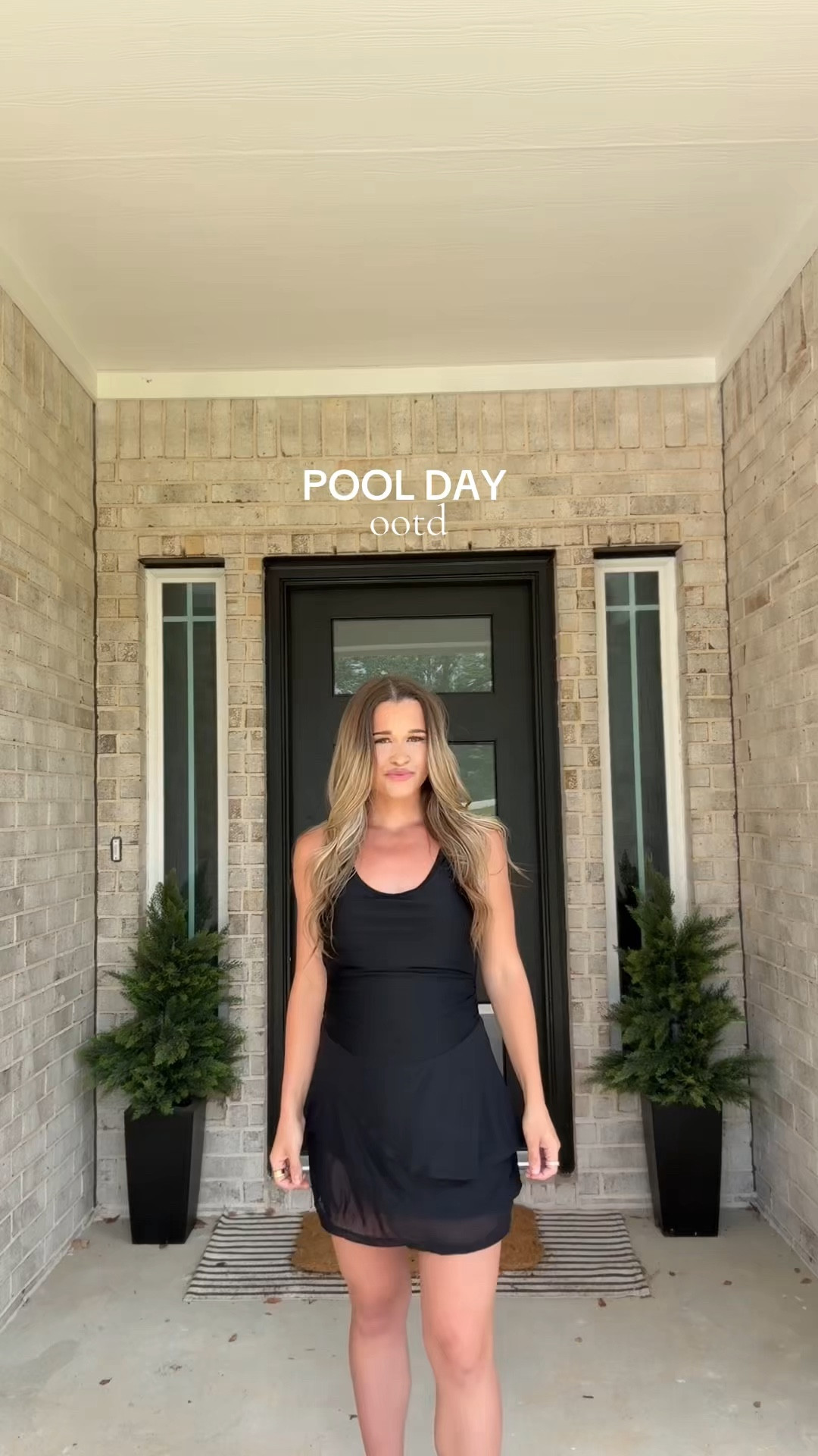 Flattering + tummy control swimsuit dress. I’m obsessed! Wearing size small

#LTKootd #LTKSwim #LTKSeasonal