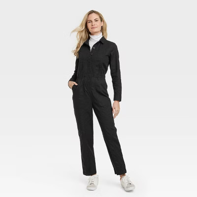 Women's Button-Front Coveralls - Universal Thread™ | Target