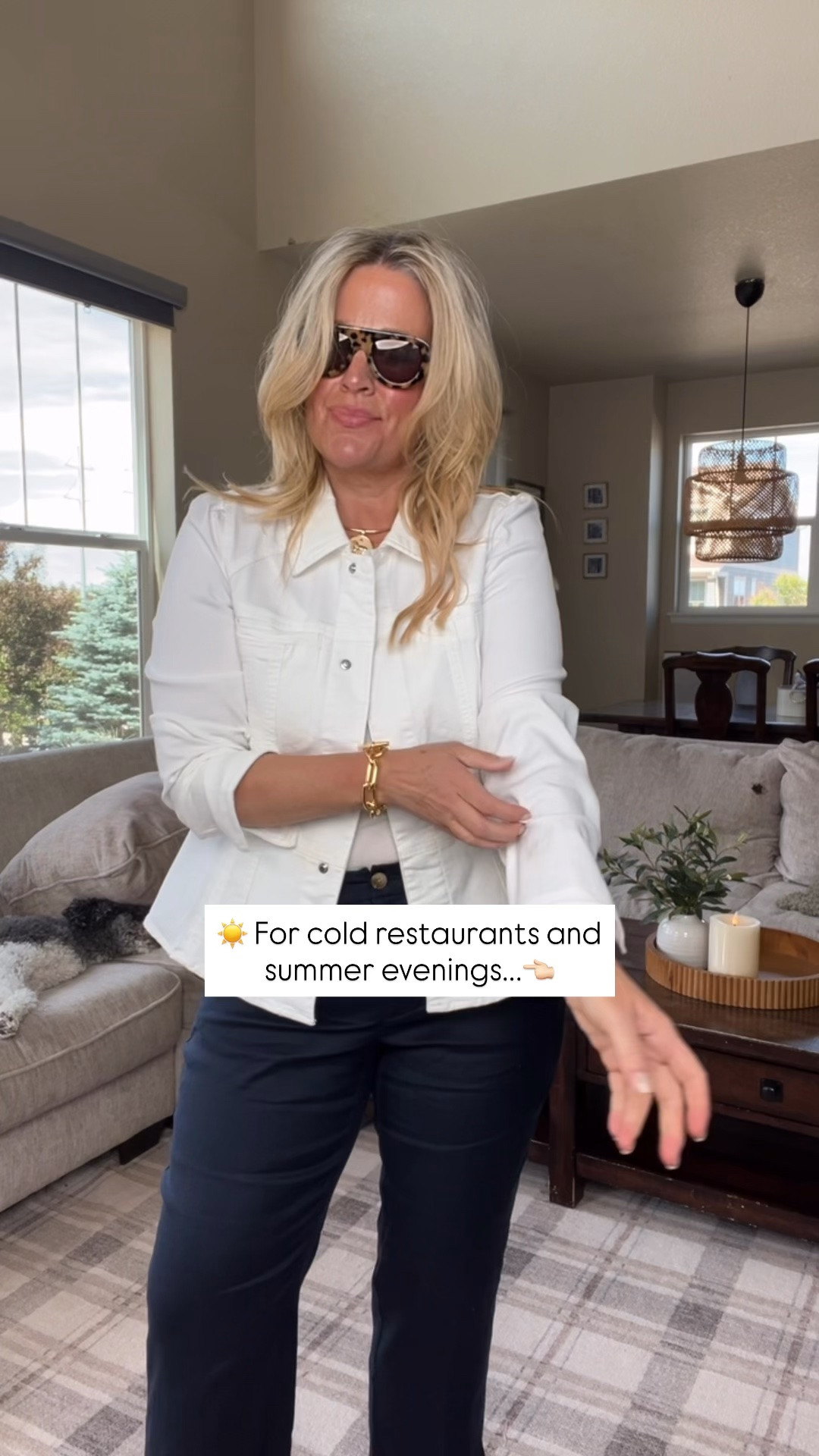 ✨Tap the bell, save and ❤️ for over 40 fashion, midlife style, midsize fashion and luxury looks for less. 


I asked thousands of women one question.

And the answer was almost the same every time.

“I used to love summer. Now I dread getting dressed.”

Not because we’re older.

Not because we’ve forgotten how to dress.

Because it’s hot, and suddenly every outfit feels too revealing or too warm.

I miss throwing on a top and not thinking about my arms.

If you’ve ever stood in front of your closet wondering what will keep you cool without making you feel exposed, this carousel is for you. 🤍

These are the pieces I reach for when I want arm coverage without overheating.

✨ Lightweight
✨ Breathable
✨ Easy to wear
✨ Confidence-boosting

Because you shouldn’t have to choose between staying cool and feeling comfortable in your own skin.

👑 Outfit Physics™
Lift the Eye.
Skim the Body.
Balance Proportions.

Comment COOL and I’ll send you all the details.

📌 Save this for the next time it’s hot and nothing in your closet feels right.

👑 Helping you look good, feel good.-Lindsey Denver   

Check back daily for belly-friendly style, confidence, and Outfit Physics™.

#LTKOver40 #LTKPlusSize #LTKMidsize

Comment SHOP below to receive a DM with the link to this post on my LTK ⬇ https://liketk.it/6fO5M