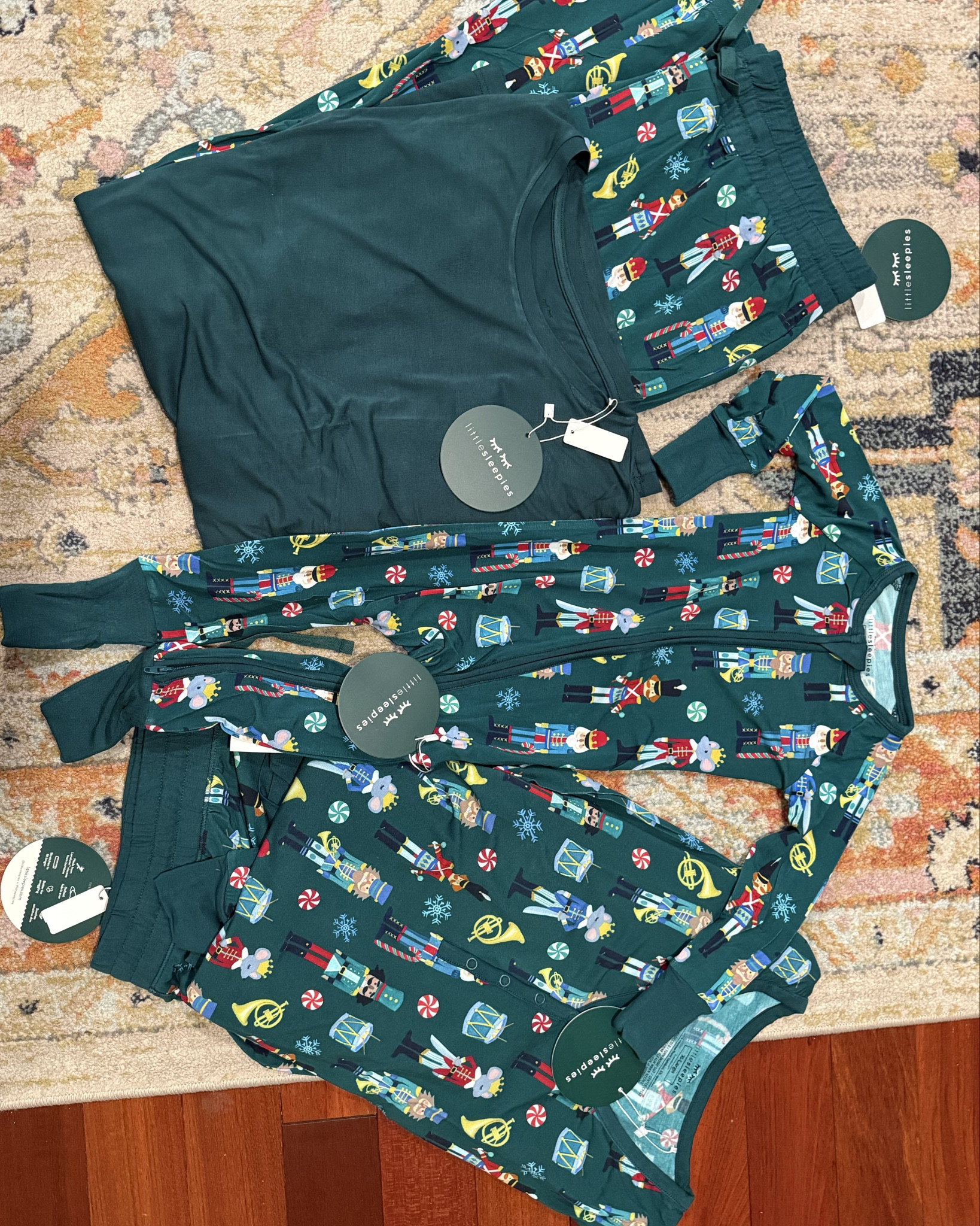 When your husband agrees to matching Christmas pajamas for your baby’s first Christmas, you buy them immediately🎄🎅 

#LTKSeasonal #LTKFamily #LTKBaby