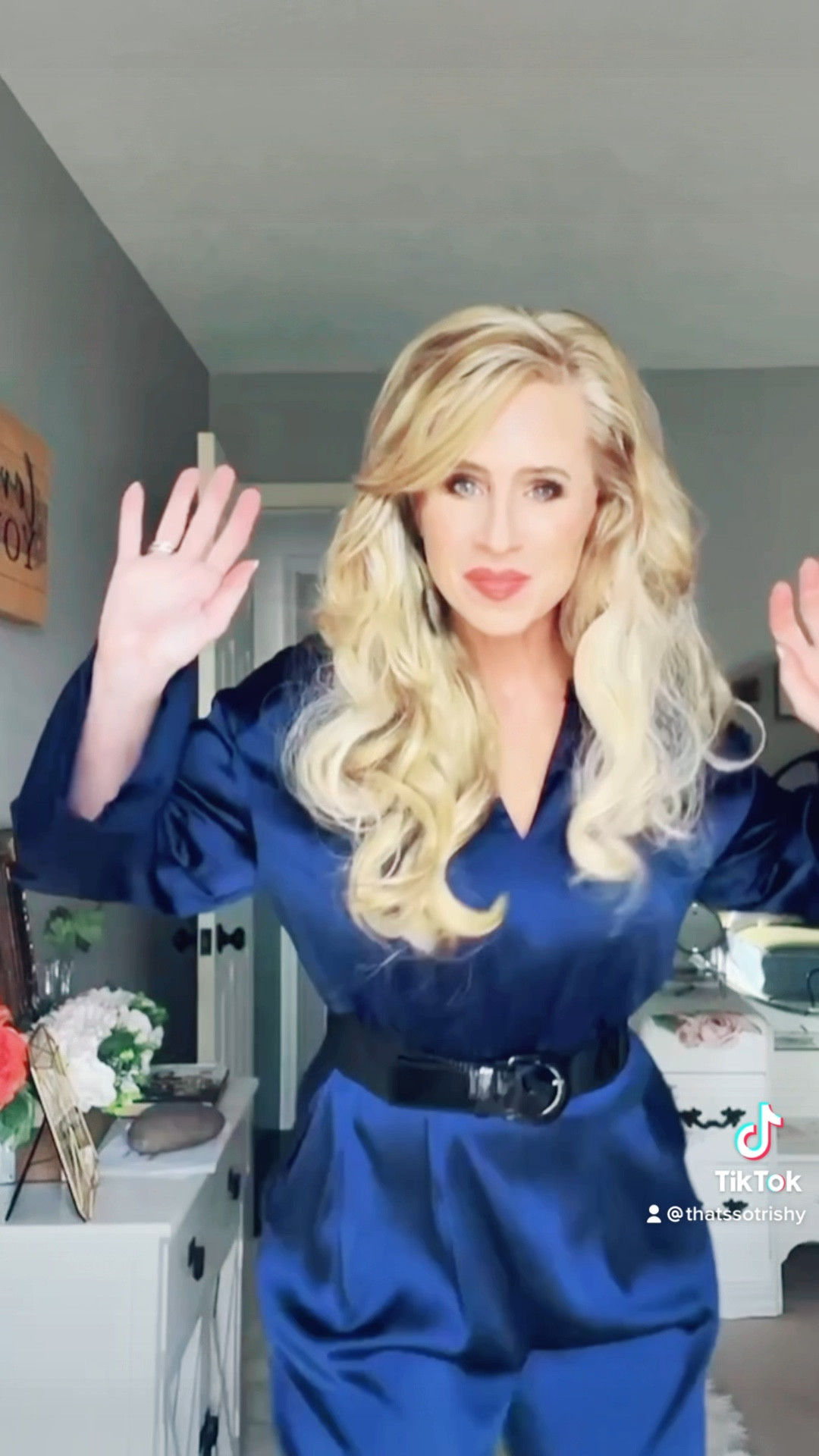 This beautiful sapphire jumpsuit feels and looks so stunning. Perfect for dressy event when you want to skip the dress. 

#LTKstyletip #LTKSeasonal #LTKHoliday