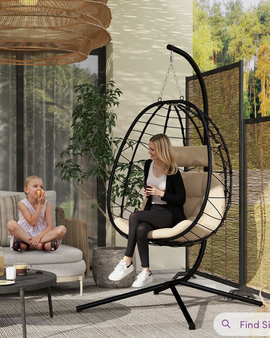 Realllly love it for the garden! I don’t think you can beat an egg chair outside in the summer… 

#LTKspring #LTKhome #LTKuk