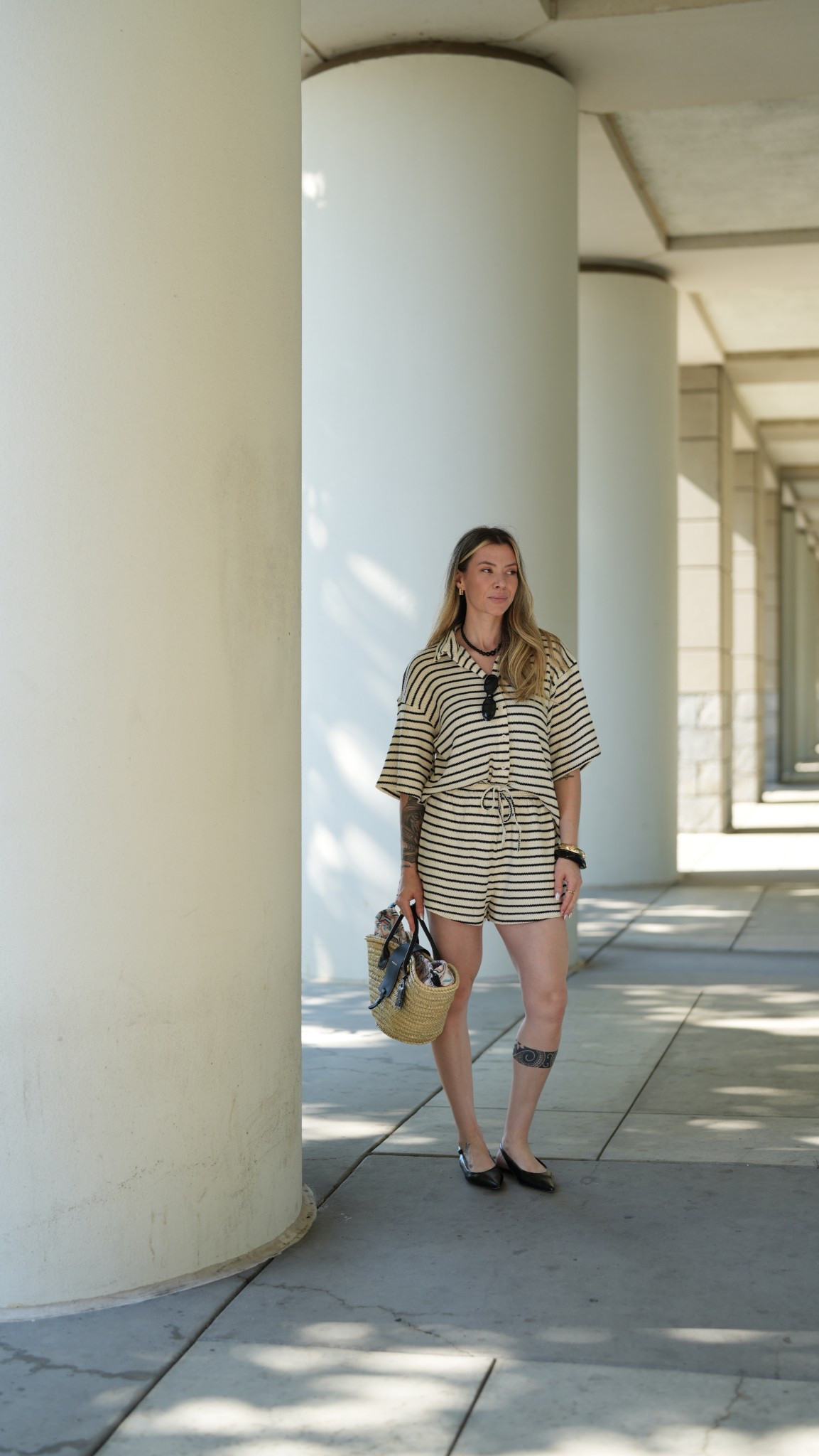 Serving effortless vibes in stripes ✨🖤 The Dylan Set is my new go-to for chic comfort. 

Set size M 

#LTKStyleTip #LTKSeasonal #LTKBeauty